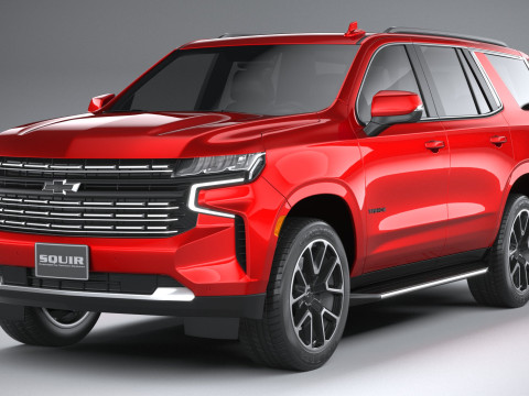 Chevrolet Tahoe RST 2021 3D 模型