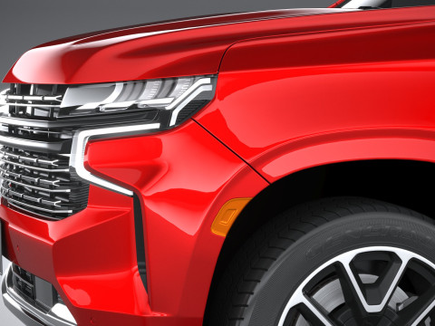 Chevrolet Tahoe RST 2021 3D 模型