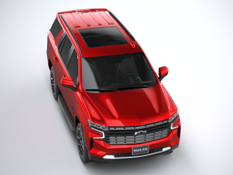 Chevrolet Tahoe RST 2021 3D 模型
