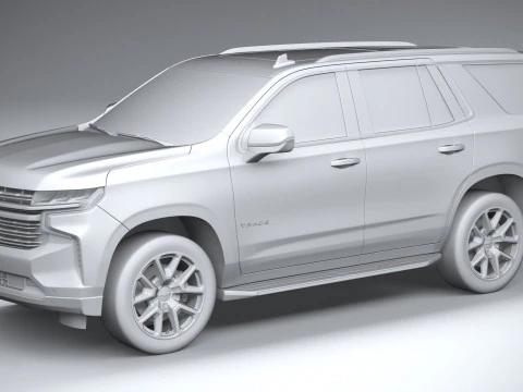 Chevrolet Tahoe RST 2021 3D Model