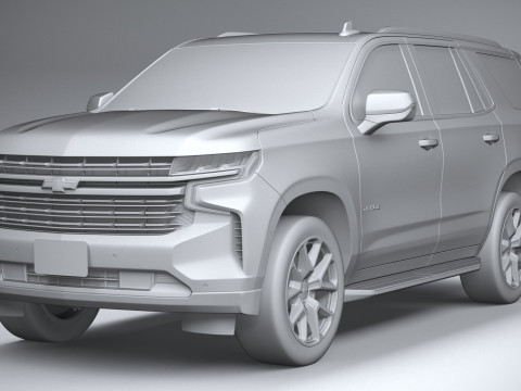 Chevrolet Tahoe RST 2021 3D 模型