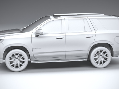 Chevrolet Tahoe RST 2021 3D 模型