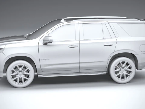 Chevrolet Tahoe RST 2021 3D Model