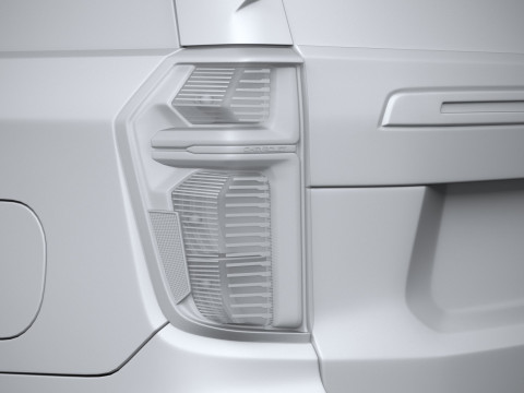 Chevrolet Tahoe RST 2021 3D 模型