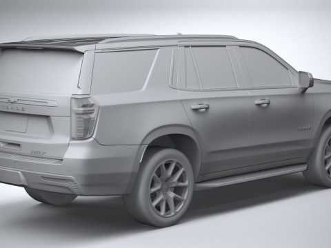 Chevrolet Tahoe RST 2021 3D 模型