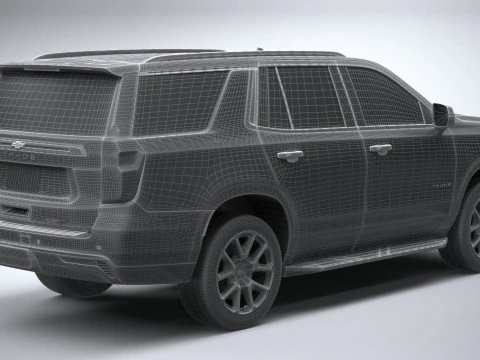 Chevrolet Tahoe RST 2021 3D Model