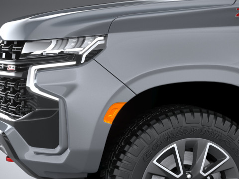 Chevrolet Tahoe Z71 2021 Modelo 3D
