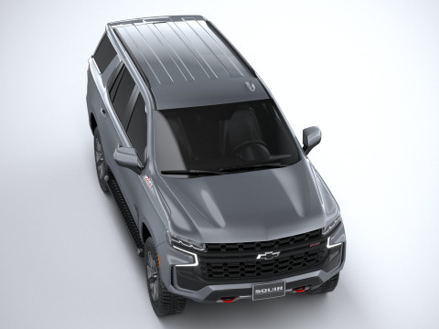 Chevrolet Tahoe Z71 2021 Modelo 3D