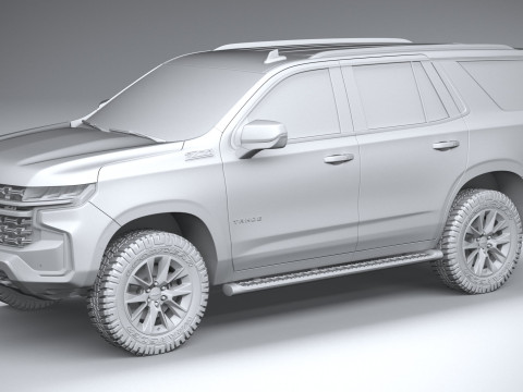 Chevrolet Tahoe Z71 2021 Modelo 3D