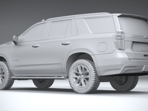 Chevrolet Tahoe Z71 2021 Modelo 3D