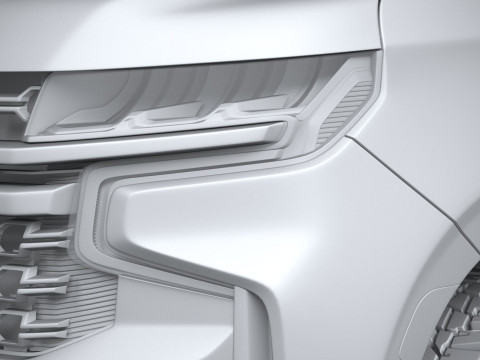 Chevrolet Tahoe Z71 2021 Modelo 3D
