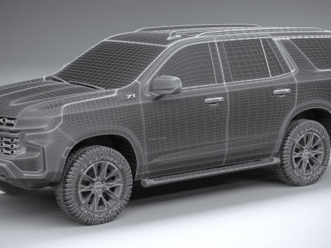 Chevrolet Tahoe Z71 2021 Modelo 3D