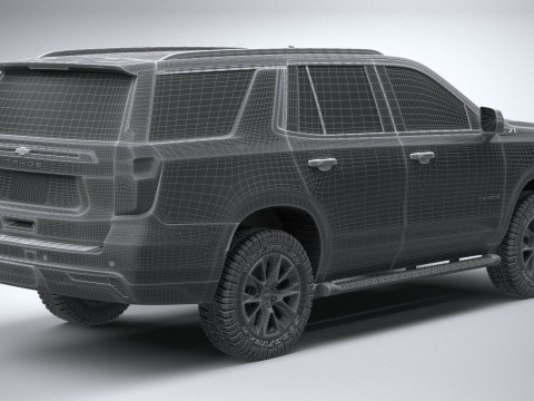 Chevrolet Tahoe Z71 2021 Modelo 3D