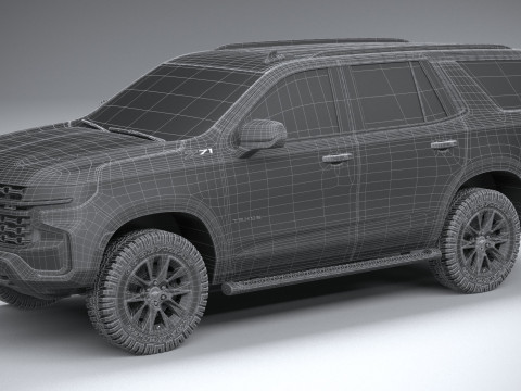 Chevrolet Tahoe Z71 2021 Modelo 3D