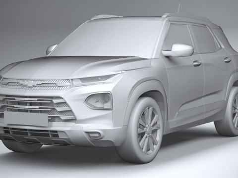 Chevrolet Trailblazer LT 2021 3D Модель