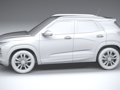 Chevrolet Trailblazer LT 2021 3D Модель