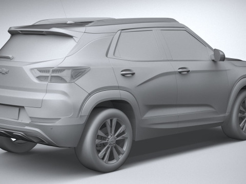 Chevrolet Trailblazer LT 2021 3D Модель