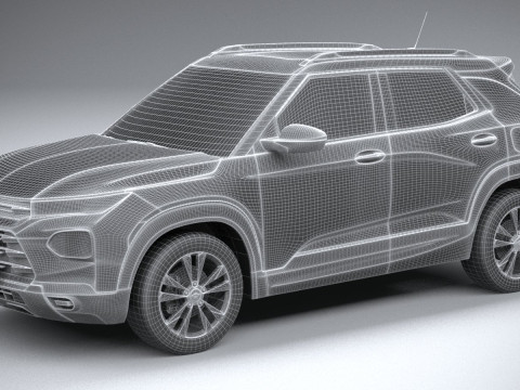 Chevrolet Trailblazer LT 2021 3D Модель