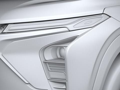 Chevrolet Trax RS 2024 Modello 3D