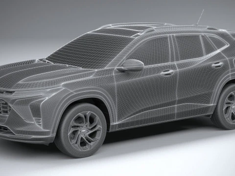 Chevrolet Trax RS 2024 3D Model