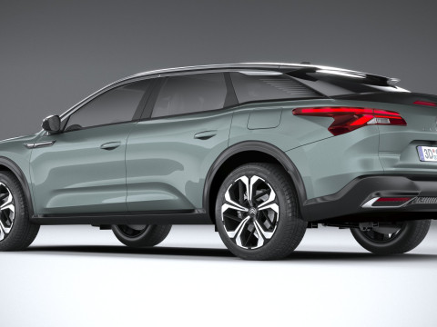Citroen C5 X 2022 Model 3D
