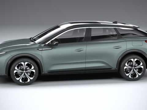 Citroen C5 X 2022 Model 3D