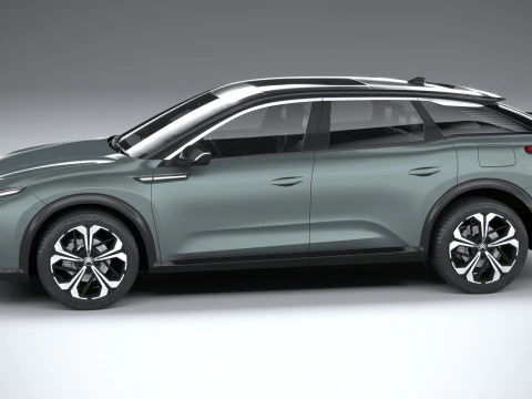 Citroen C5 X 2022 3D Model