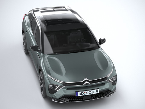 Citroen C5 X 2022 Model 3D