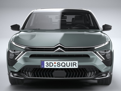 Citroen C5 X 2022 Model 3D