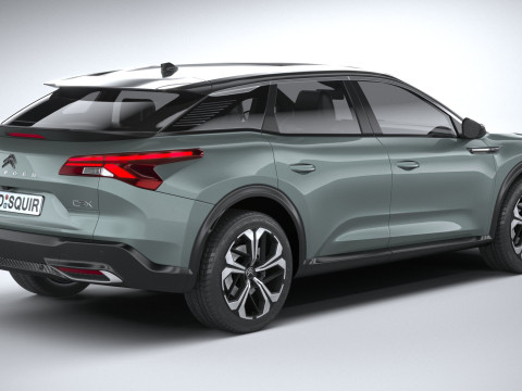 Citroen C5 X 2022 Model 3D