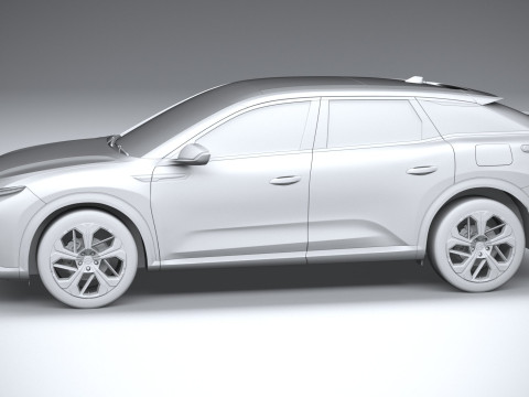 Citroen C5 X 2022 Model 3D