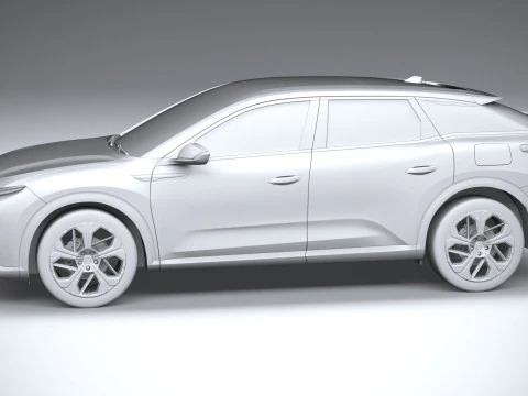 Citroen C5 X 2022 3D Model