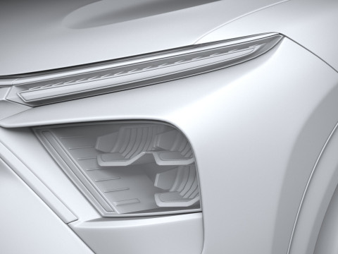 Citroen C5 X 2022 Model 3D