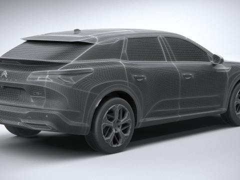 Citroen C5 X 2022 Model 3D