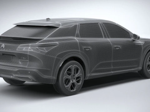 Citroen C5 X 2022 3D Model