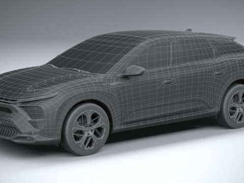 Citroen C5 X 2022 Model 3D
