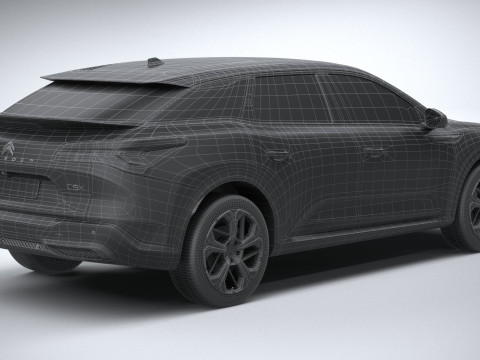 Citroen C5 X 2022 Model 3D