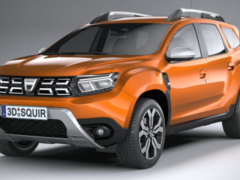 Dacia Duster 2022 Modello 3D