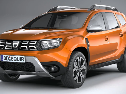 Dacia Duster 2022 3D Model