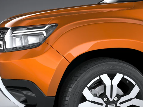 Dacia Duster 2022 3D Model