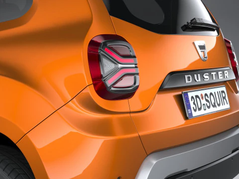 Dacia Duster 2022 3D Model