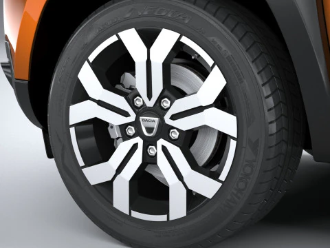 Dacia Duster 2022 3D Model