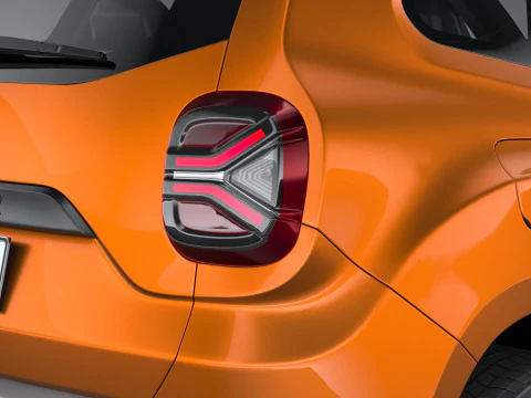 Dacia Duster 2022 3D Model