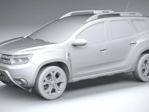 Dacia Duster 2022 3D Model