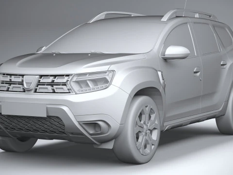 Dacia Duster 2022 3D Model