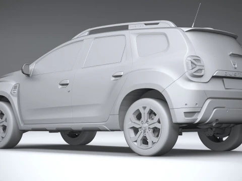 Dacia Duster 2022 3D Model