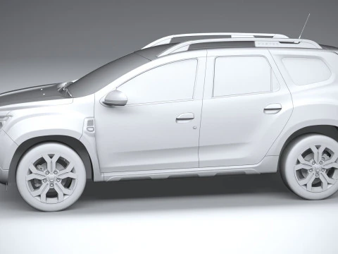 Dacia Duster 2022 3D Model