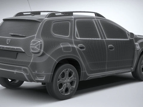Dacia Duster 2022 3D Model