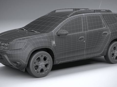 Dacia Duster 2022 Modello 3D