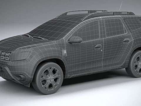 Dacia Duster 2022 3D Model